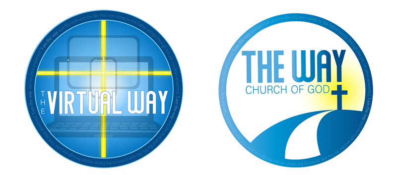 The Virtual Way and The WAY Church of God logos